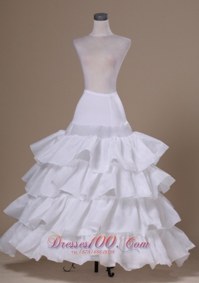 Ruffled Layers Ball Gown Taffeta For Prom Petticoats