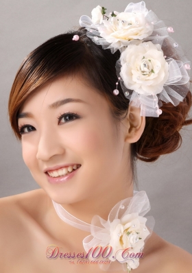 Elegant Fascinator Tulle Wedding and Outdoor Imitation Pearls