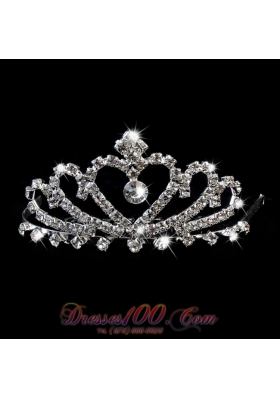 Pretty Princess Tiara With Rhinestones