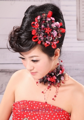 Colorful Fabric and Little Flowers For Headpieces