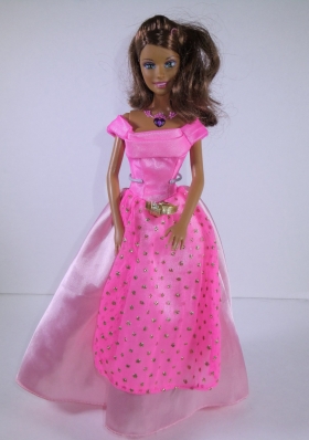 New Beautiful Handmade Party Clothes Fashion Dress For Noble Barbie