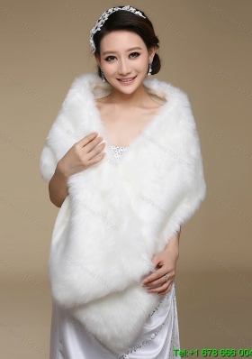 2015 High Quality Bridal Shawl with Open Front