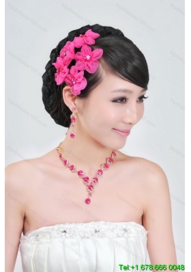 Elegant Alloy With Cubic Zirconia Ladies Jewelry Sets