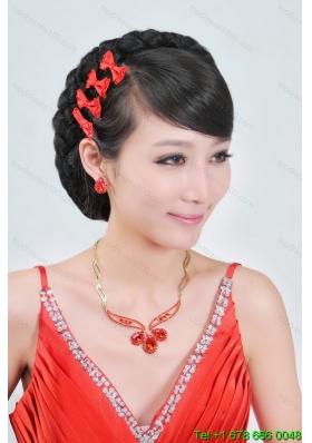 Pretty Alloy Ladies Jewelry Sets