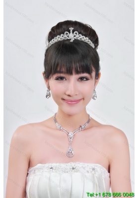 Beautiful Alloy Rhinestones Ladies Jewelry Sets