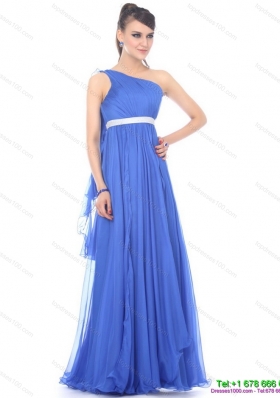 Perfect Halter Top Long Prom Dresses with Sash and Ruffles