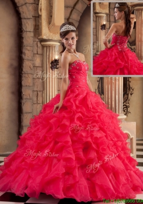 Pretty Ball Gown Sweetheart Floor Length Sweet 16 Quinceanera Gowns