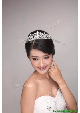 Cute Beaded Tiaras in Silver for 2017