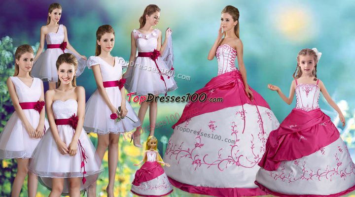 Sexy Floor Length Ball Gowns Sleeveless White Sweet 16 Dresses Lace Up