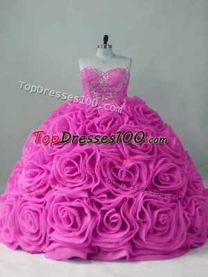 Ball Gowns Sleeveless Lilac 15 Quinceanera Dress Sweep Train Lace Up