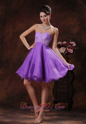 ... Short Prom Dress With Appliques Decorate Organza In Mobile Alabama