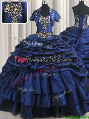 Customized Multi-color Organza Lace Up Sweetheart Sleeveless Floor Length Quinceanera Gown Beading and Ruffles