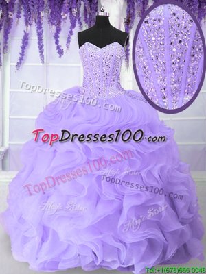 Stylish Strapless Sleeveless Sweet 16 Quinceanera Dress Floor Length Appliques Olive Green Tulle