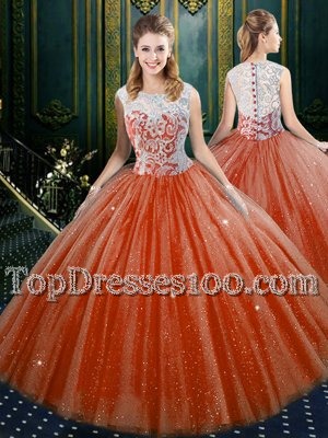 Comfortable Apple Green High-neck Lace Up Beading Quinceanera Dresses Sleeveless