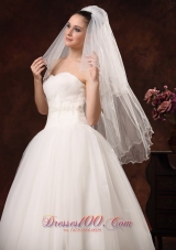 Two-tiers Tulle Graceful Wedding Veils