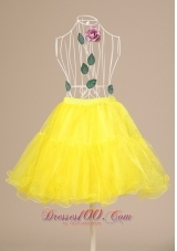Yellow Hot Selling Mini-length Petticoat