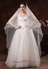 Royal Discount Tulle Bridal Veils For Wedding