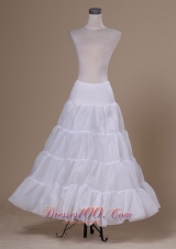 White Organza Hot Selling Floor-length Petticoat