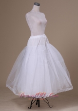 Tulle Floor-length White Petticoat