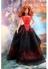 Exquisite Handmade Barbie Party Dress For Barbie Doll