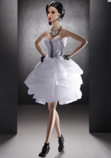 New Fashion Holiday Dress White Organza for Barbie Doll