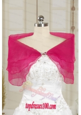 Hot Pink Fashionable Beading Orange 2015 Shawls