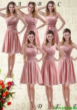 Romantic Sweetheart Empire Chiffon Prom Dresses with Ruching