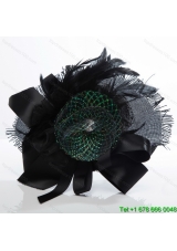 2014 Modest Beading Lace and Feather Fascinators