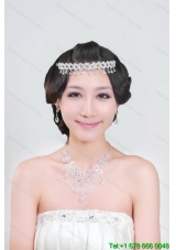 Magnificent Alloy With Rhinestone Ladies Jewelry Sets