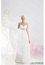 2015 Top Selling Empire Wedding Dresses with Beading
