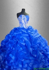 In Stock Sweetheart Luxurious Quinceanera Gowns with Ruffles