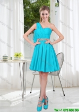 Beautiful A Line One Shoulder Prom Dresses for Party