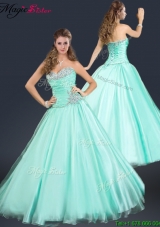 2016 Perfect Sweetheart Beading Prom Dress in Apple Green