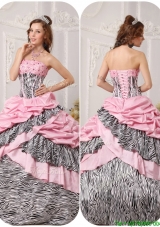 Elegant Ball Gown Strapless Floor Length Beading Quinceanera Dresses