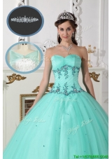 Fashionable Green Sweetheart Quinceanera Gowns with Beading