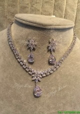 Gorgeous Weding Jewelry Set with Rhinestone and Beading