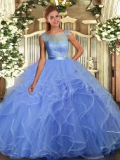 Backless Quinceanera Gowns Multi-color for Sweet 16 and Quinceanera with Beading and Ruffles