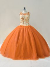 Extravagant Sleeveless Beading and Appliques Lace Up Quinceanera Dress
