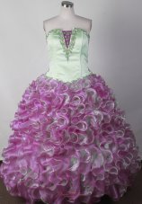 Colorful Little Girl Pageant Dresses With Ruffles Appliques and Organza  Pageant Dresses