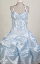Pretty Ball Gown Halter Top Floor-length Little Girl Pageant Dress  Pageant Dresses