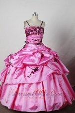 Discount Ball Gown Little Girl Pageant Dresses Spaghetti Straps Floor-Length Appliques  Pageant Dresses