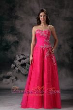 2013 Prettz Hot Pink A-line Sweetheart Formal Prom Dress with Beading