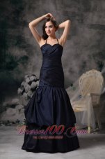 2013 Elegnt Black Mermaid Halte Prom / Evening Dress Floor-length