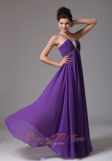 Best 2013 Empire Spaghetti Straps Prom Dress With Ruch and Beading In Illinois