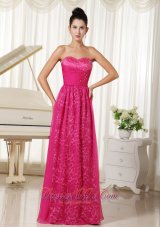 Leopard and Chiffon Sweetheart With Beaded Decorate Bodice Hot Pink Prom Dress