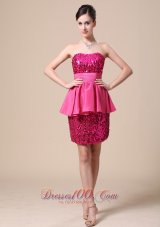 Paillette Over Skirt and Strapless For 2013