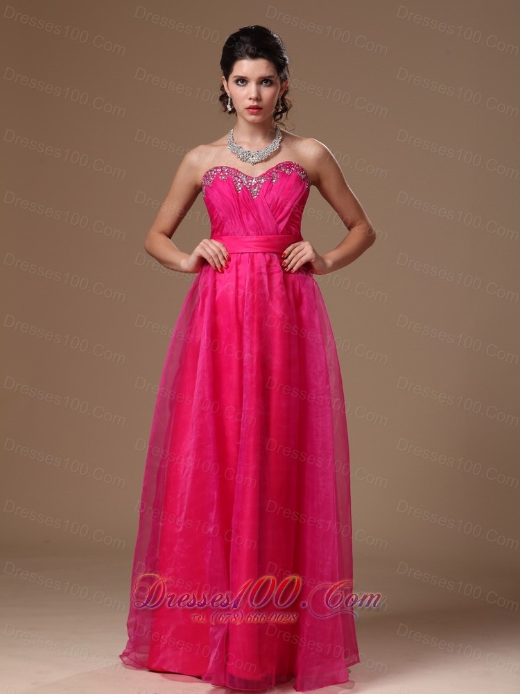 ... Beaded Empire Sweetheart Custom Made In Decatur Alabama Prom Dress