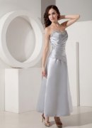 Silver Bridesmaid Dresses