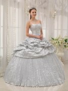 Silver Quinceanera Dresses