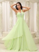 Yellow Green Prom Dresses